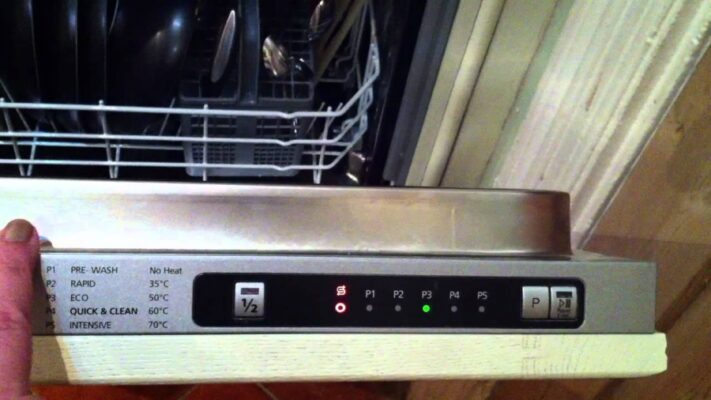 Máy rửa bát BEKO trong quá trình sử dụng sẽ gặp một số lỗi cơ bản